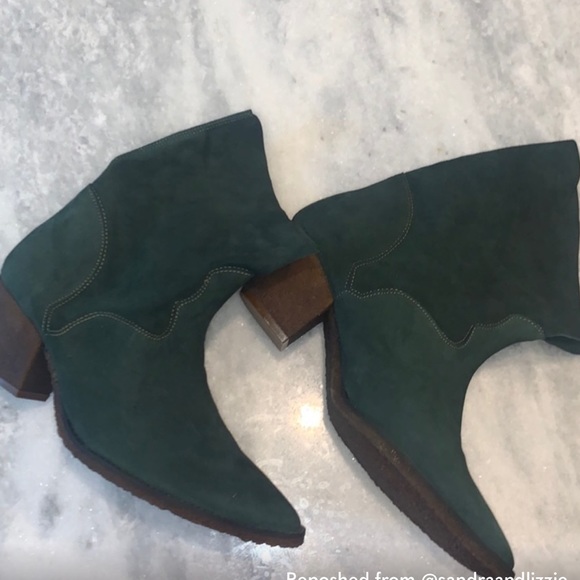 Free People Twilight Slouch suede leather boots, 9 - Picture 3 of 8